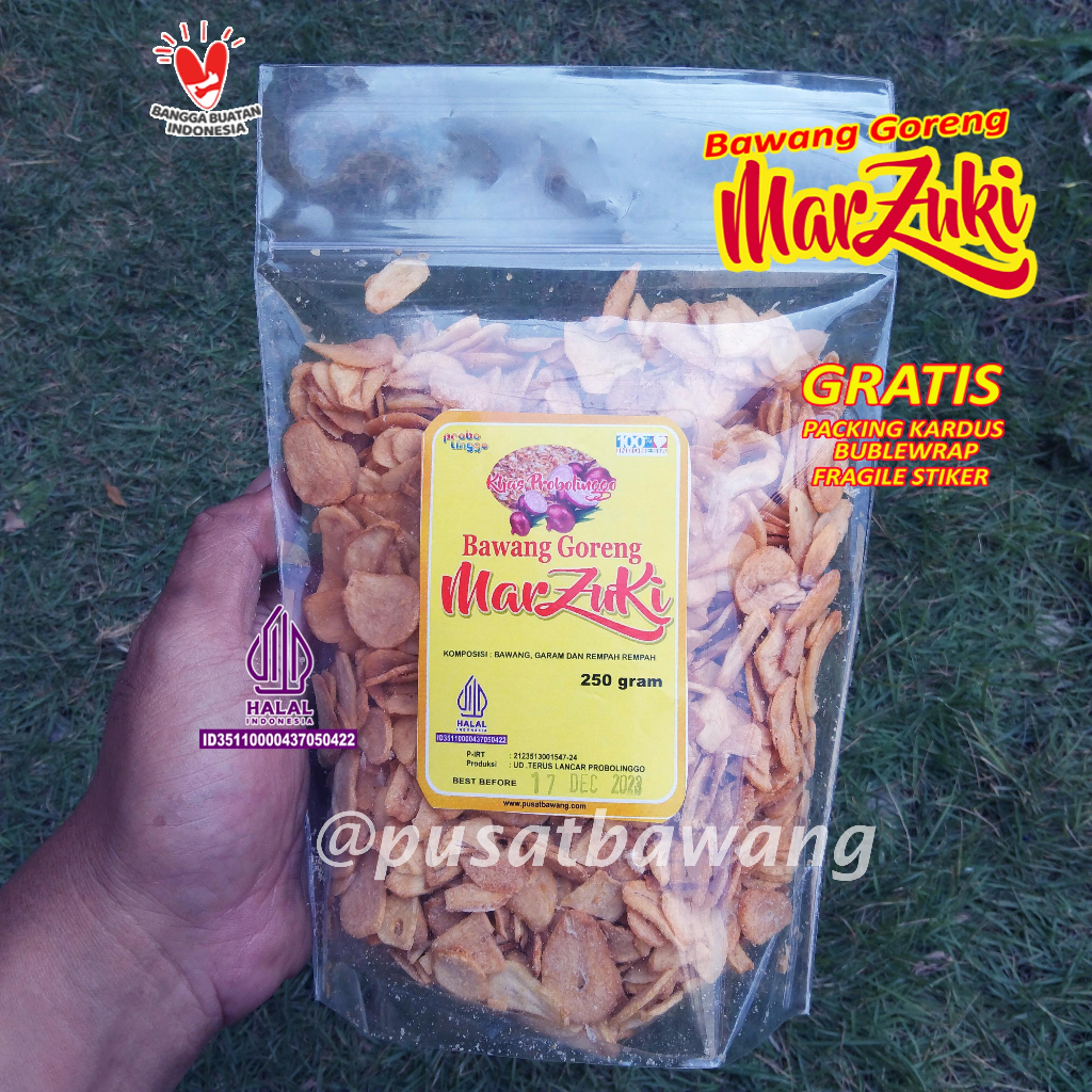 

Bawang Putih Goreng marzuki 250 gram