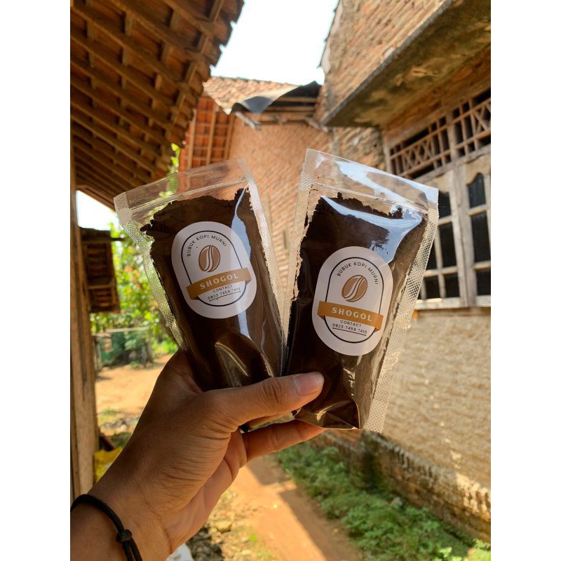 

Kopi SHOGOL kemasan 100gr. Kopi lampung