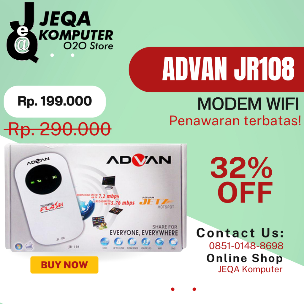 ADVAN Modem WIFI / MIFI JR-108