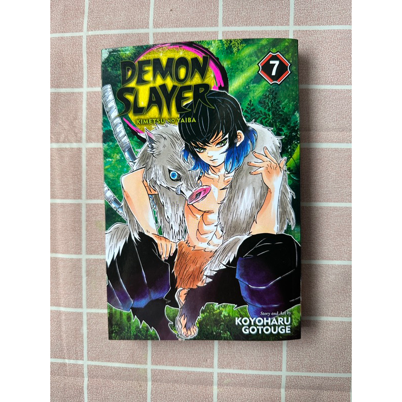 Demon Slayer Kimetsu no Yaiba Manga vol. 7 Bahasa Inggris English Original