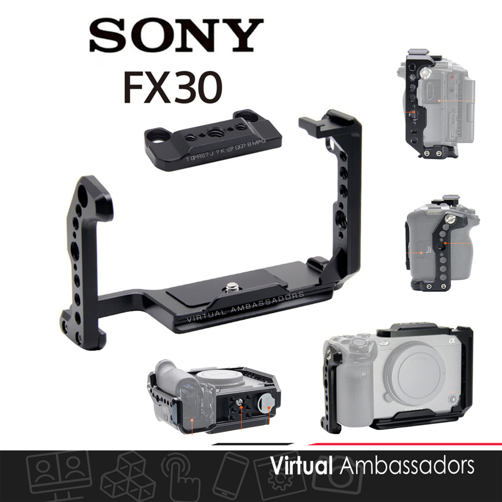 Cage Rig Sony Fx30 SmallRig UURig Andoer Plate Metal