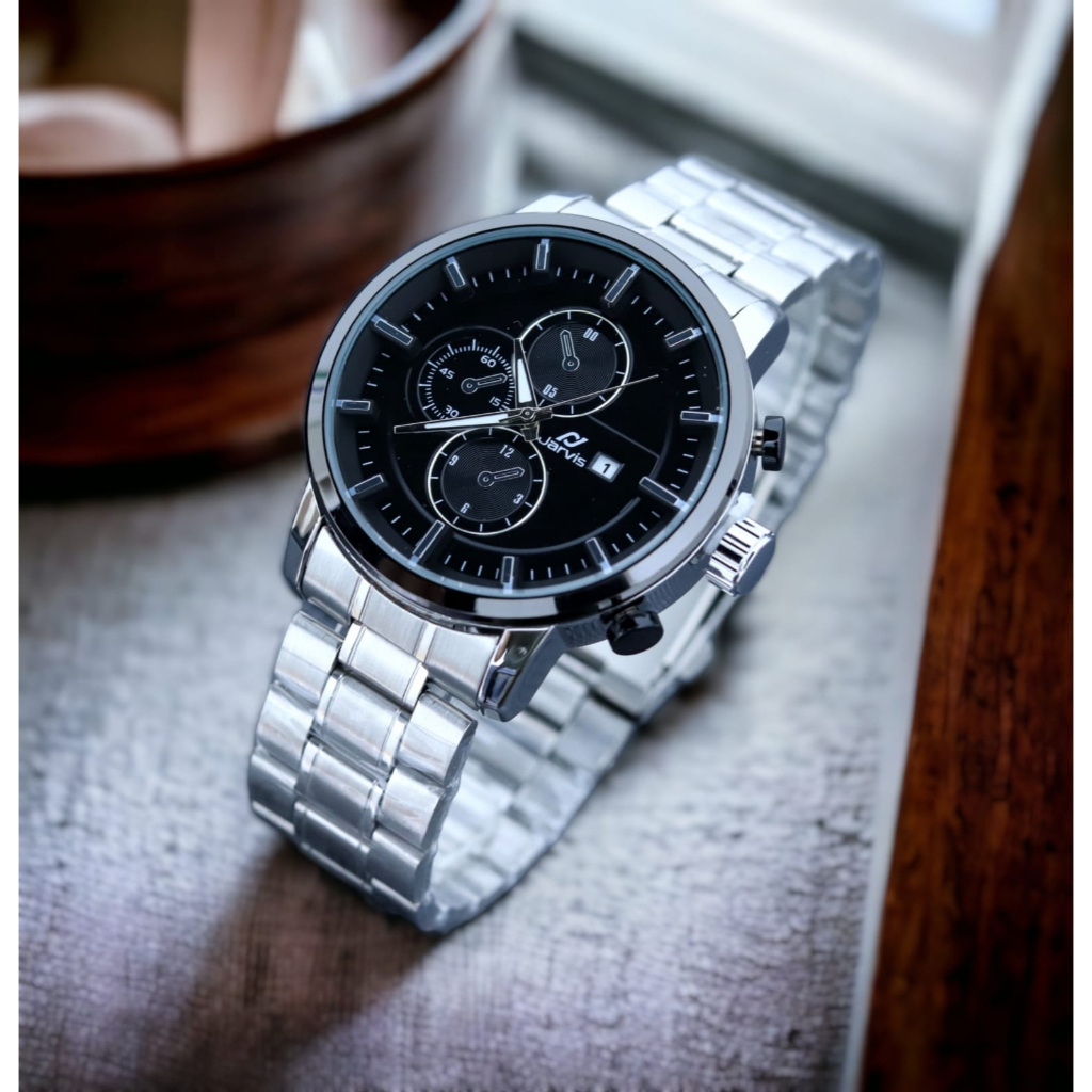 Jam Tangan Pria Jarvis JR-9393 Chrono Off TanggaL Aktif