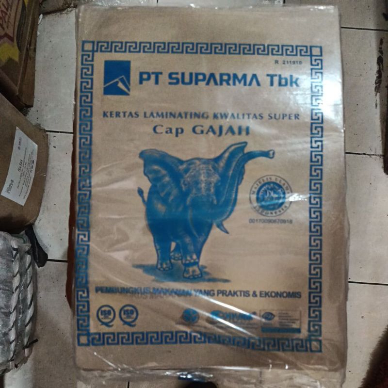 

KERTAS NASI GAJAH KECIL/BUNGKUS NASI