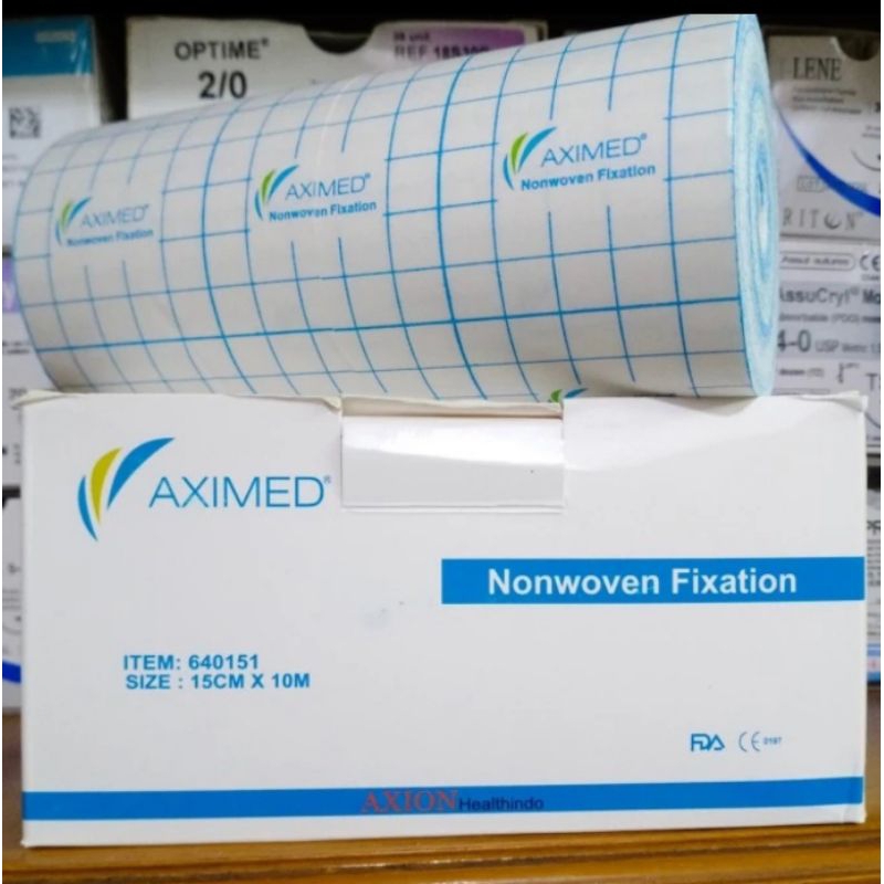 plester Aximed 15 cm x 10 m, plester luka non woven fixation