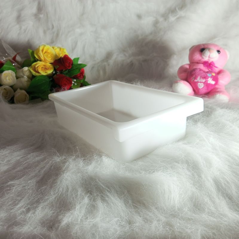 TEMPAT ES BATU ICE BOX KULKAS PANASONIC ORIGINAL (PUTIH SUSU)