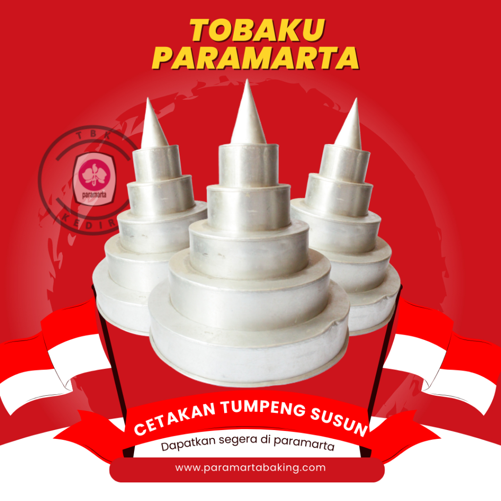 CETAKAN TUMPENG SUSUN BESAR KECIL / CETAKAN TUMPENG BOROBUDUR / CETAKAN TUMPENG MODEL CANDI