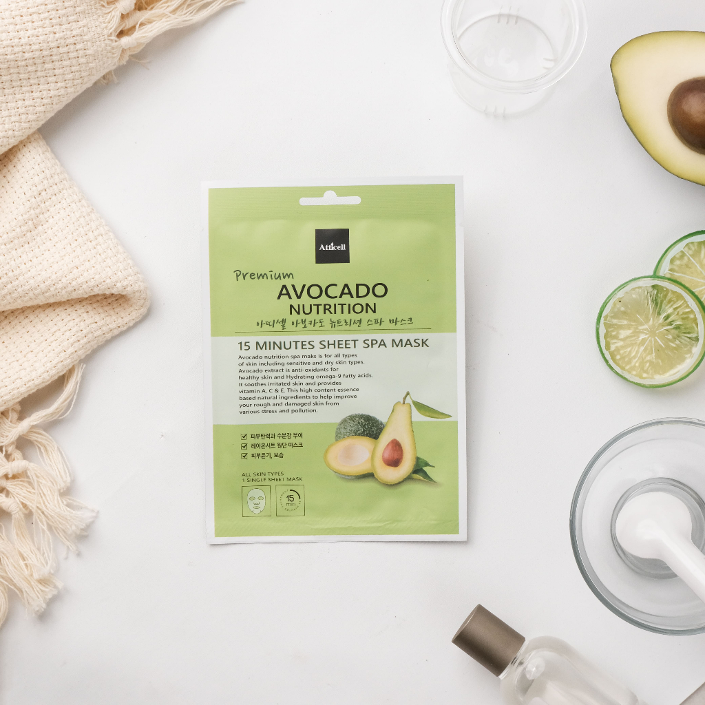 Masker wajah || shett mask attticel korea (10pcs)