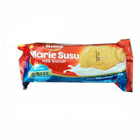 

BISKUIT ROMA MARIE SUSU 115 GRAM MAKANAN RINGAN SNACK CEMILAN ENAK KUE MURAH