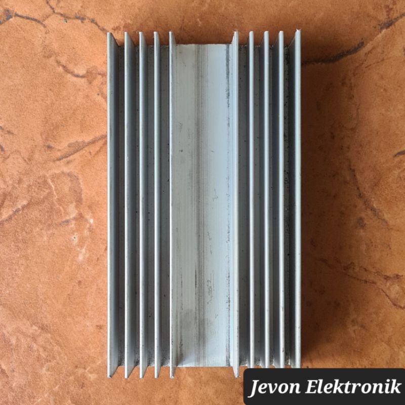 Mycoolcell Pendingin Heatsink 20 Cm 5 10 Sirip Tipis Tebal 2 4 6 Mm Hs Tanpa Lubang Ic Transistor