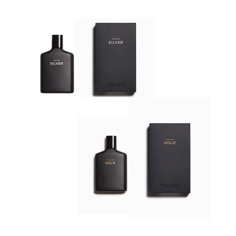 PARFUM ZARA MAN GOLD / SILVER