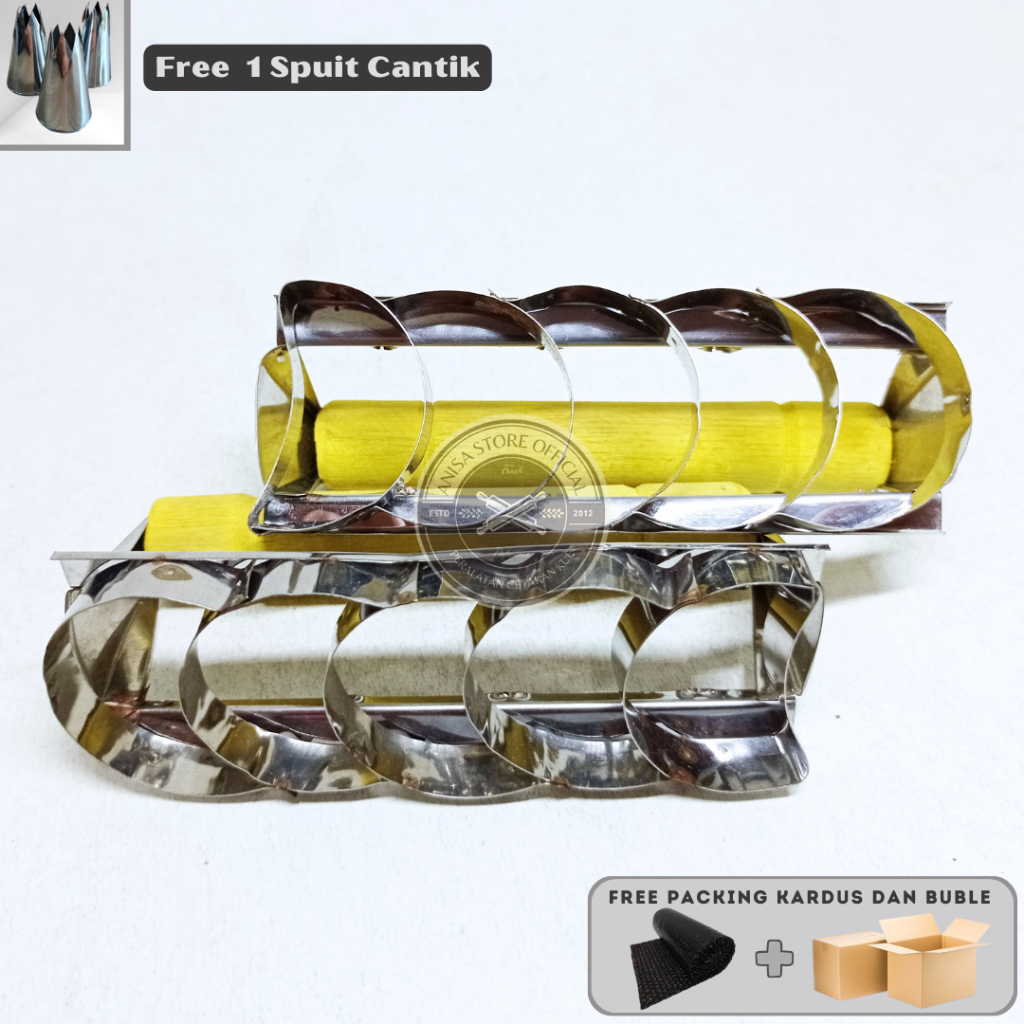 CETAKAN KASTENGEL BULAN/CETAKAN KUE KACANG BULAN/CETAKAN KUE KERING/CETAKAN NASTAR GANGGANG KAYU