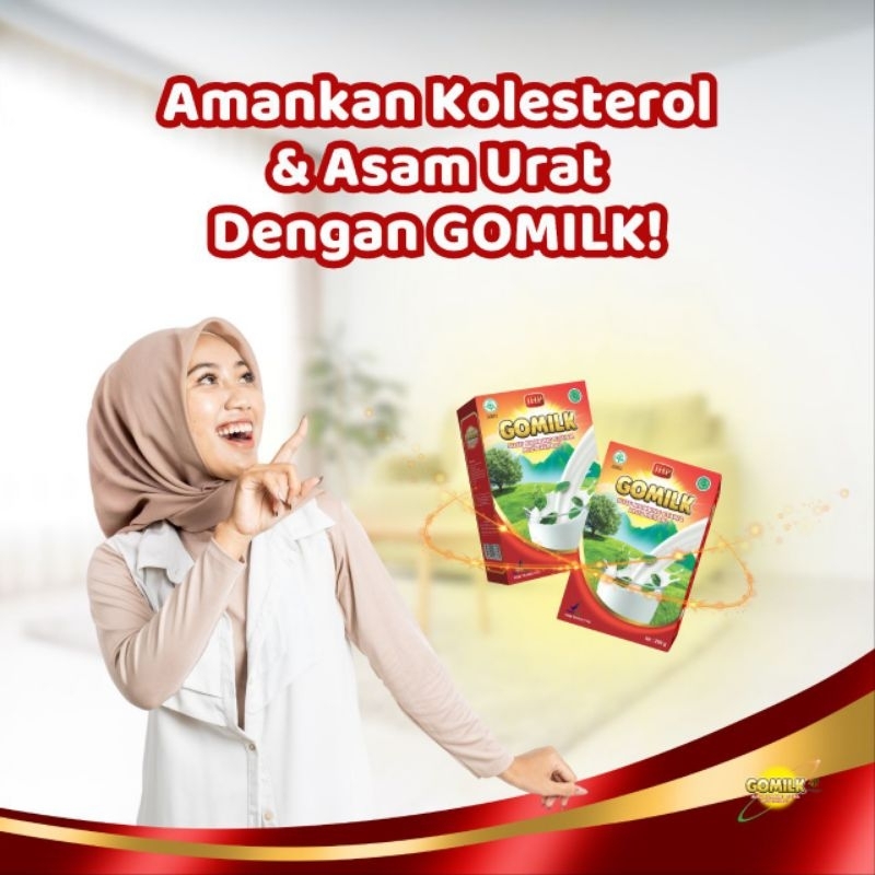 

Gomilk Susu Etawa Plus Herbal atasi Kolesterol dan Asam urat