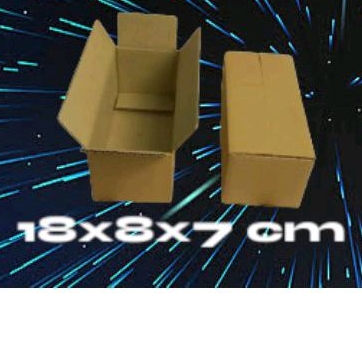 

Kardus packing 18x8x7 cm box packing daur ulang