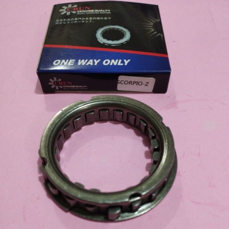 CRUN ONE WAY ONLY SCORPIO Z 5BP /RUMAH PELOR STATER ONEWAY ORIGINAL
