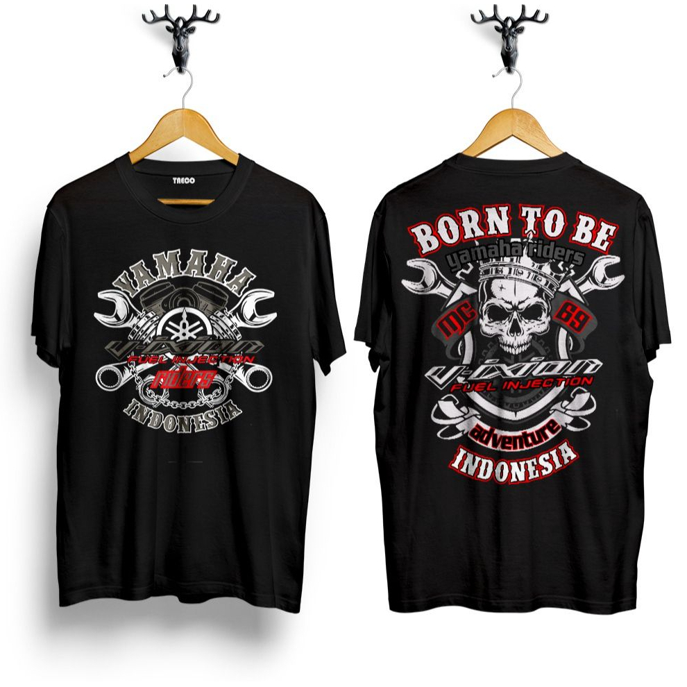 KMV / BAJU KAOS MOTOR YAMAHA V-IXION / KAOS DISTRO PRIA WANITA TERBARU MOTOR RX KING