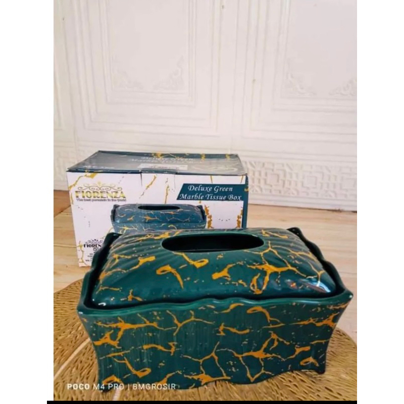 Tempat tissue keramik fiorenza marble 368