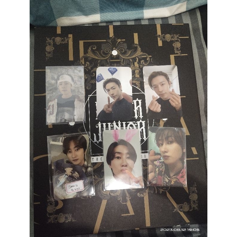 Photocard PC Superjunior Donghae Eunhyuk Yesung SMCU Everland