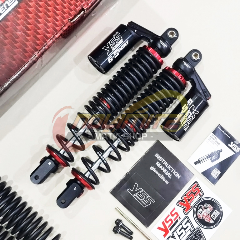 Shockbreaker YSS G Sport Smooth Black Series 390mm Honda ADV 150 160