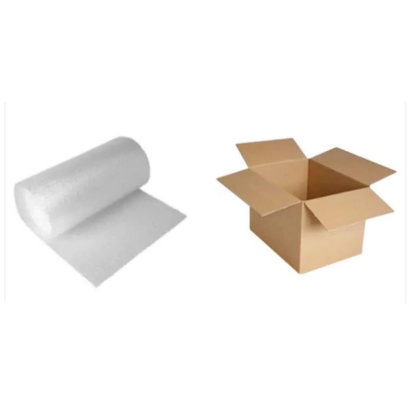 

Packing Tambahan Bubble Wrap & Kardus