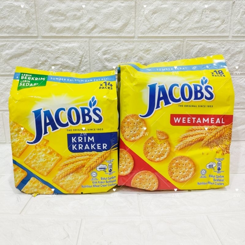 

Roti Jacob's Cream Crackers Krim Kraker Weetameal Multipack