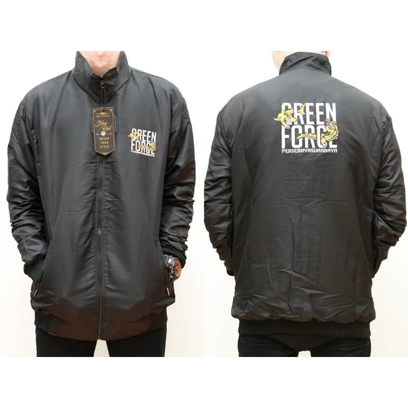 Jaket Green Force Persebaya Pride Of Surabaya