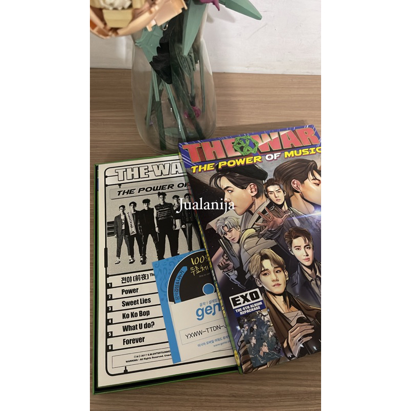 [Ready Preloved] EXO The War Power chen photocard