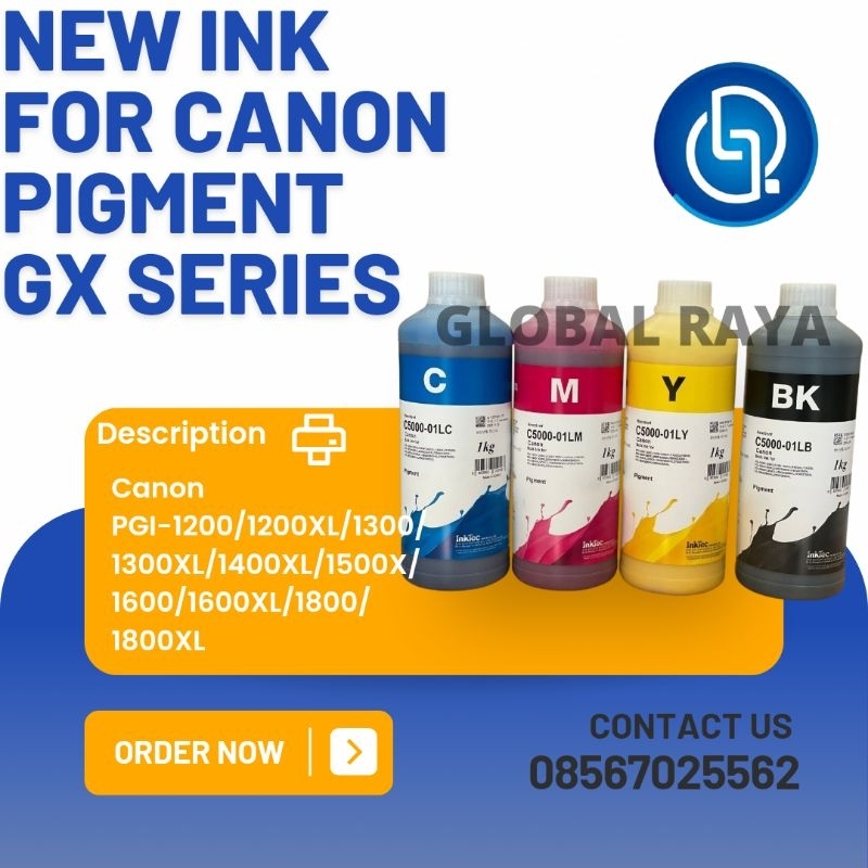 TINTA PIGMENT CANON INKTEC 1 LITER