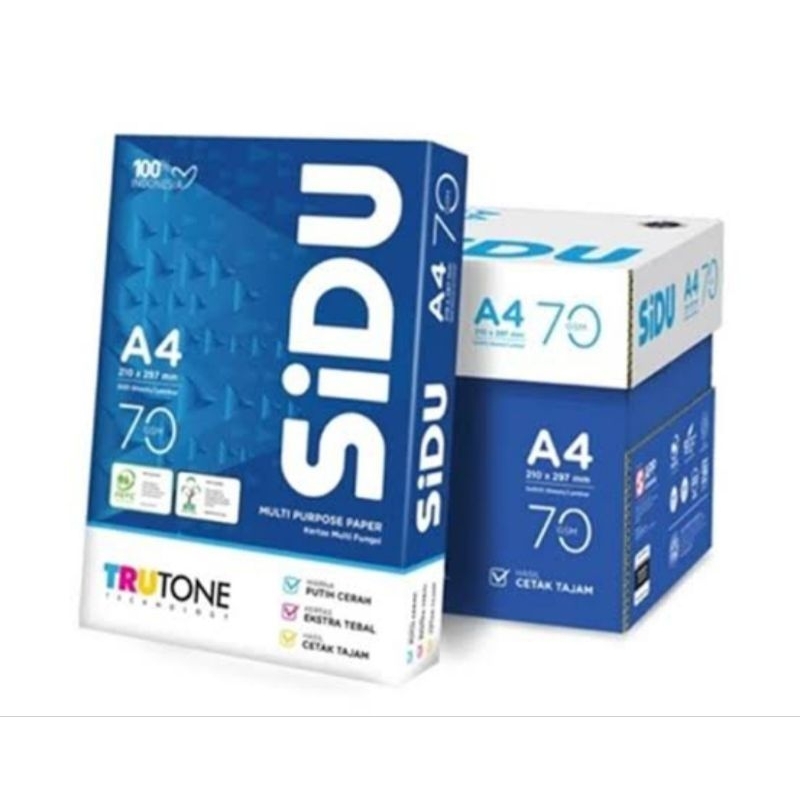 

HVS SIDU A4 70gr