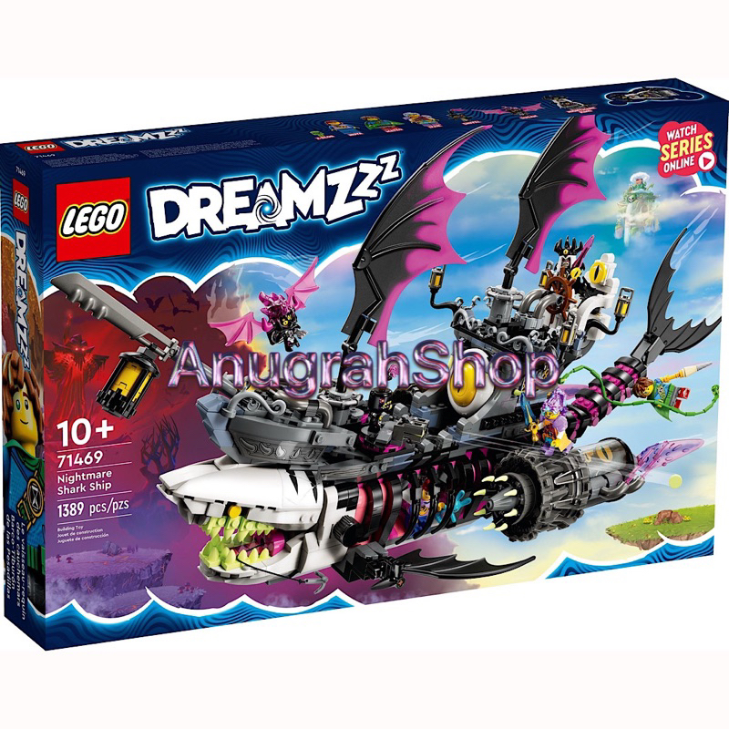 LEGO 71469 DREAMZZZ Nightmare Shark Ship