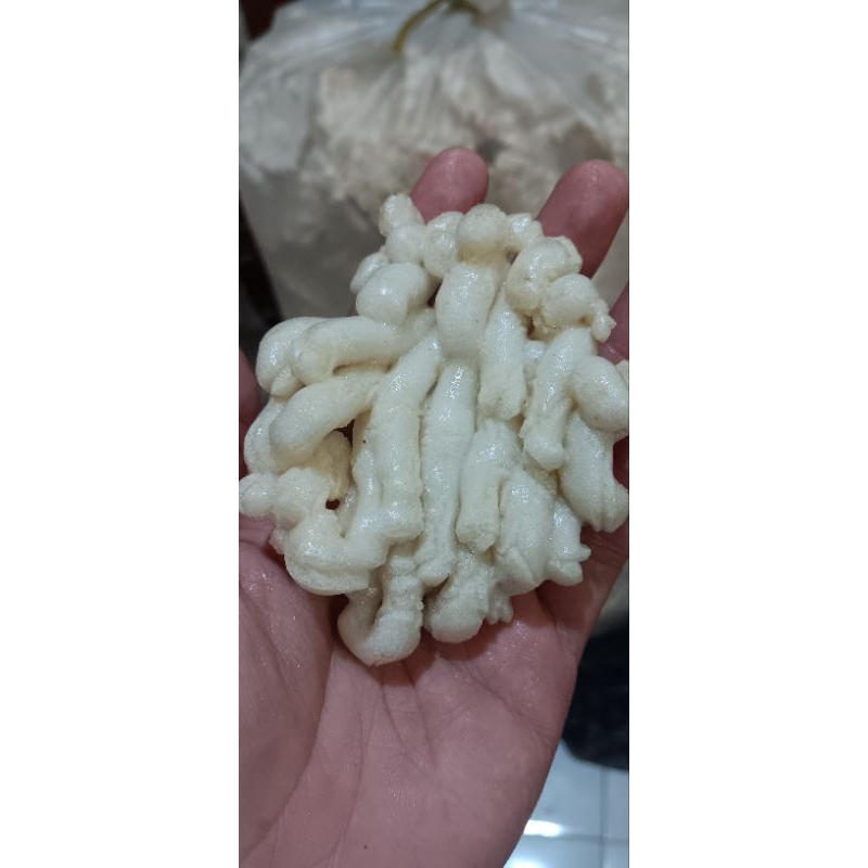 

Krupuk Ikan / krupuk gasrok / krupuk keriting asli Palembang