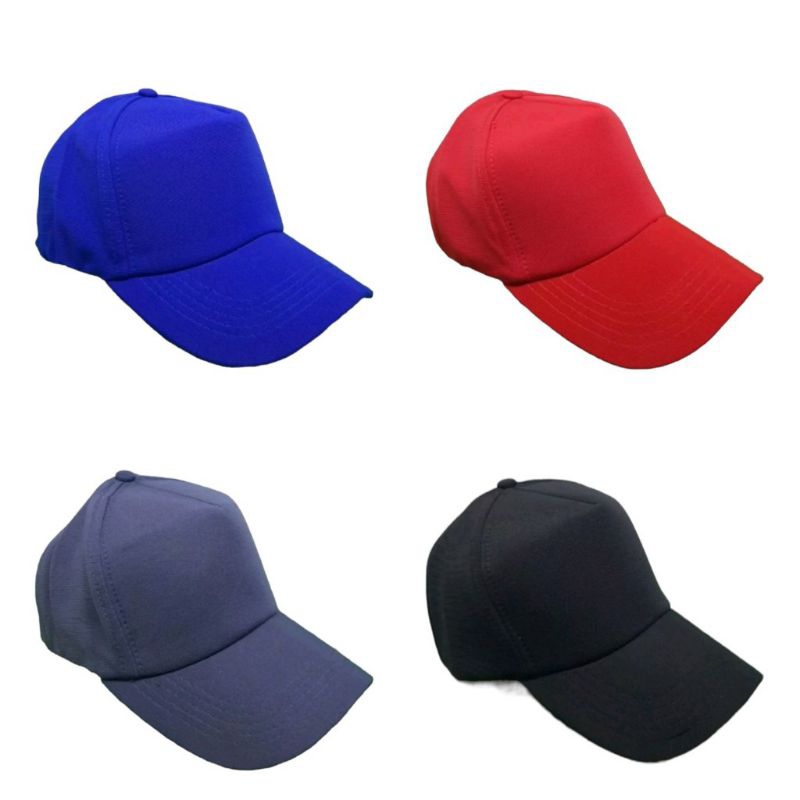 Topi Bilup Orijinal Polos Topi Baseball karet Topi Stretch Pria Wanita
