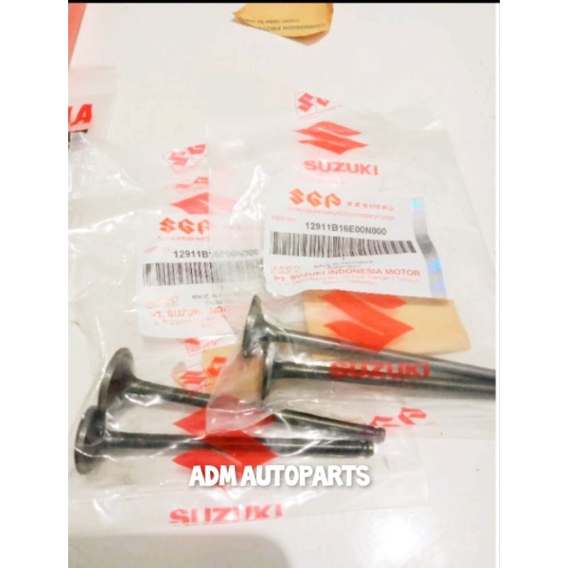 Klep set/payung klep Set 4PCH IN EX Suzuki Satria FU karbu 4T (1set isi 4pch) Ori lokal
