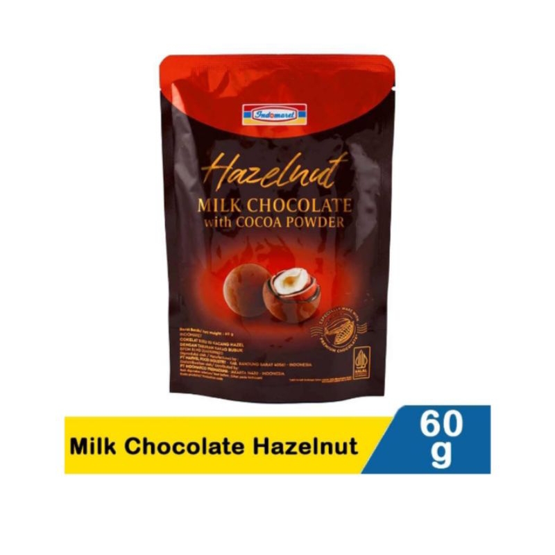 

Milk chocolate hazelnut 60.gr