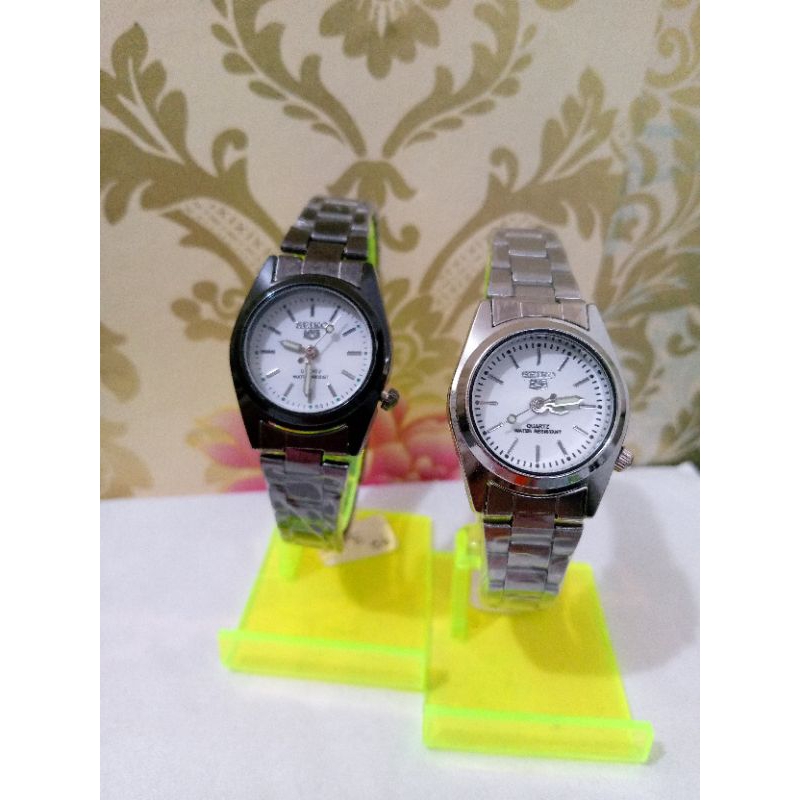 Jam tangan wanita Seiko model krepyak terbaru / jam tangan analog untuk wanita
