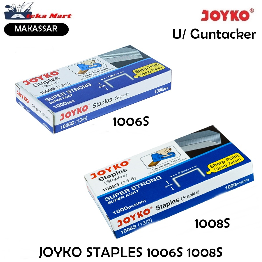 

[PCS] JOYKO STAPLES 1006S(13/6) 1008S (13/8) ISI GUNTACKER