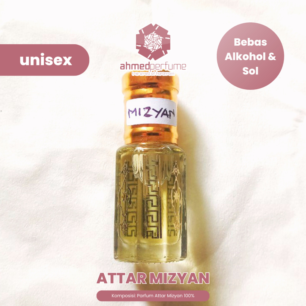 Parfum Arab Attar Mizyan / Mizyaan Ajmal / Attar Mizan Original 3ml 6ml 12ml