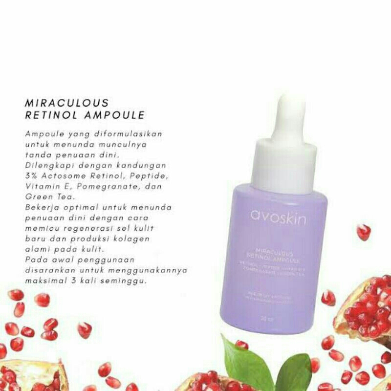 Avoskin Miraculous Retinol Ampoule 30ml