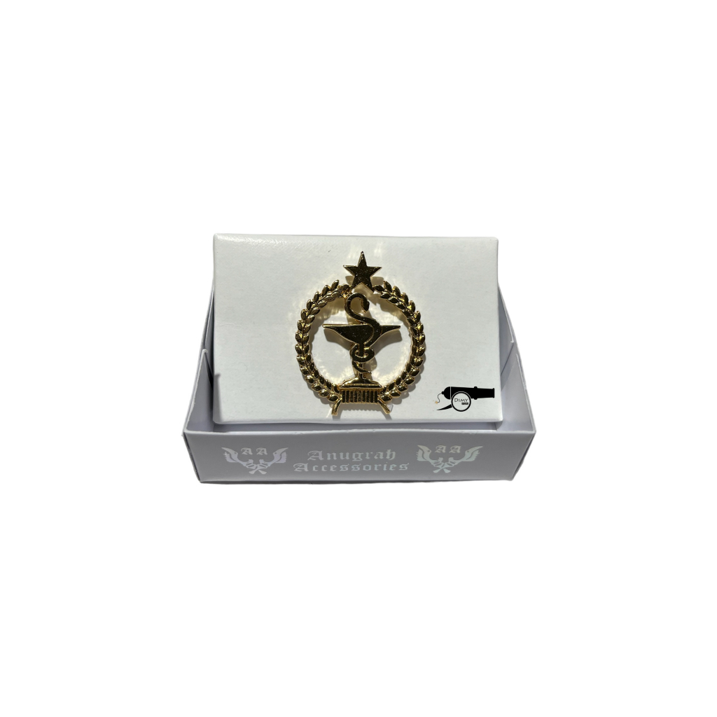 brivet pin wing logo baju brevet parmasi apoteker