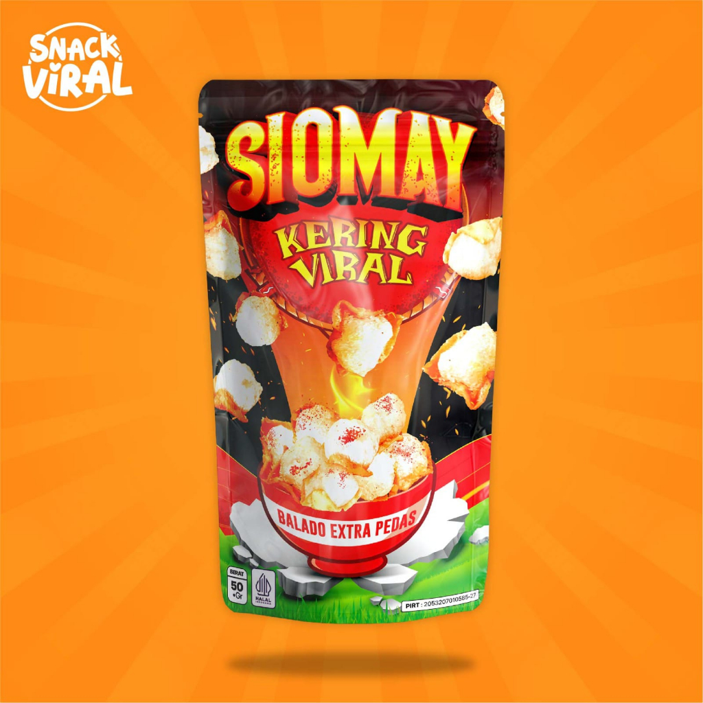 

Siomay Kering Viral Rasa Balado Extra Pedas