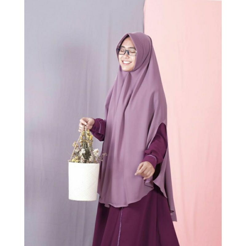 PRELOVED Hijab Alila| khimar dan gamis dhuha