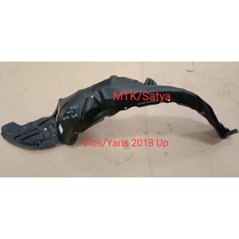 Liner Fender Depan All New Yaris Vios 2018