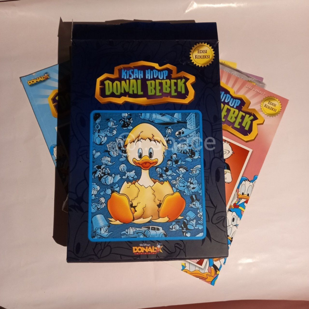 (SET) KISAH HIDUP DONAL BEBEK [buku komik edisi lama/bekas]