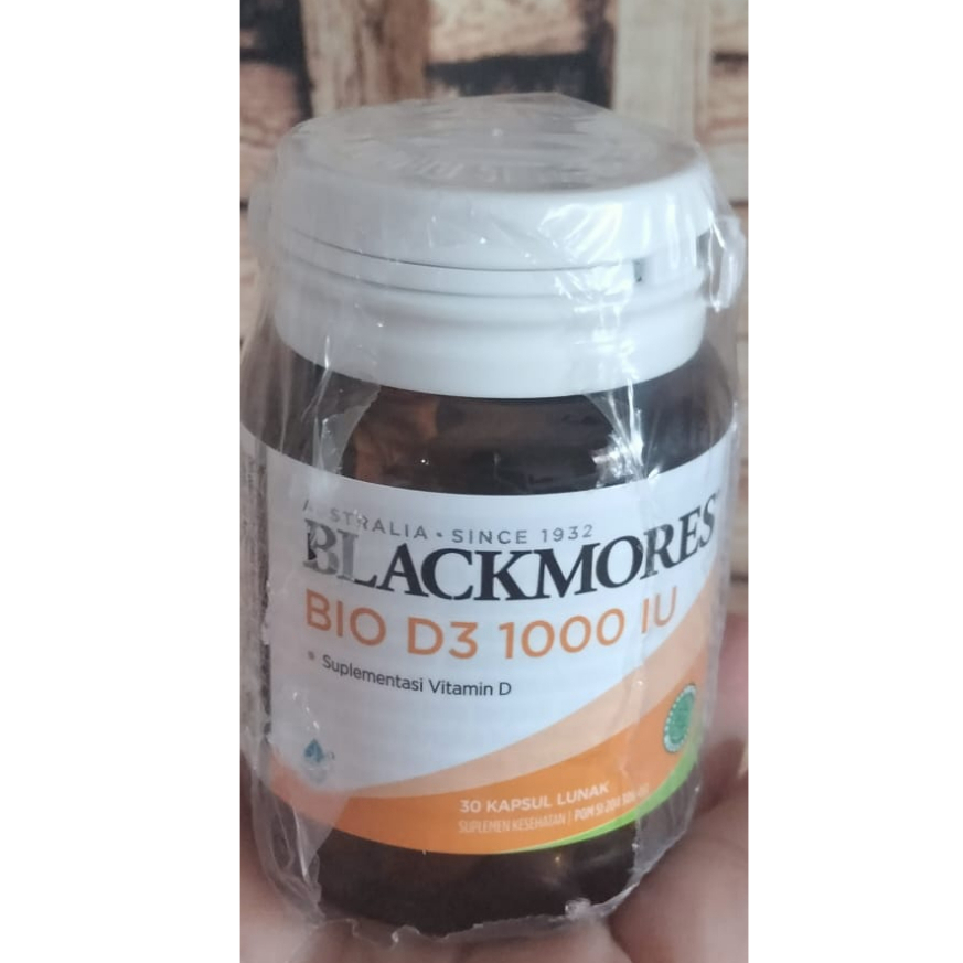 Blackmores Bio D3 1000 Vitamin D3 1000IU - 30 Kapsul Kalbe Farma