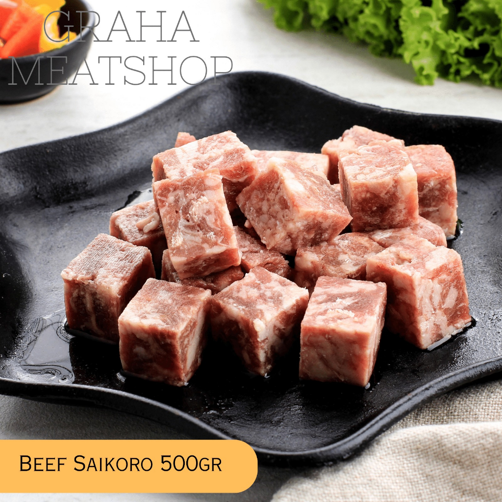 

Saikoro Beef Wagyu Cubes 500 gram