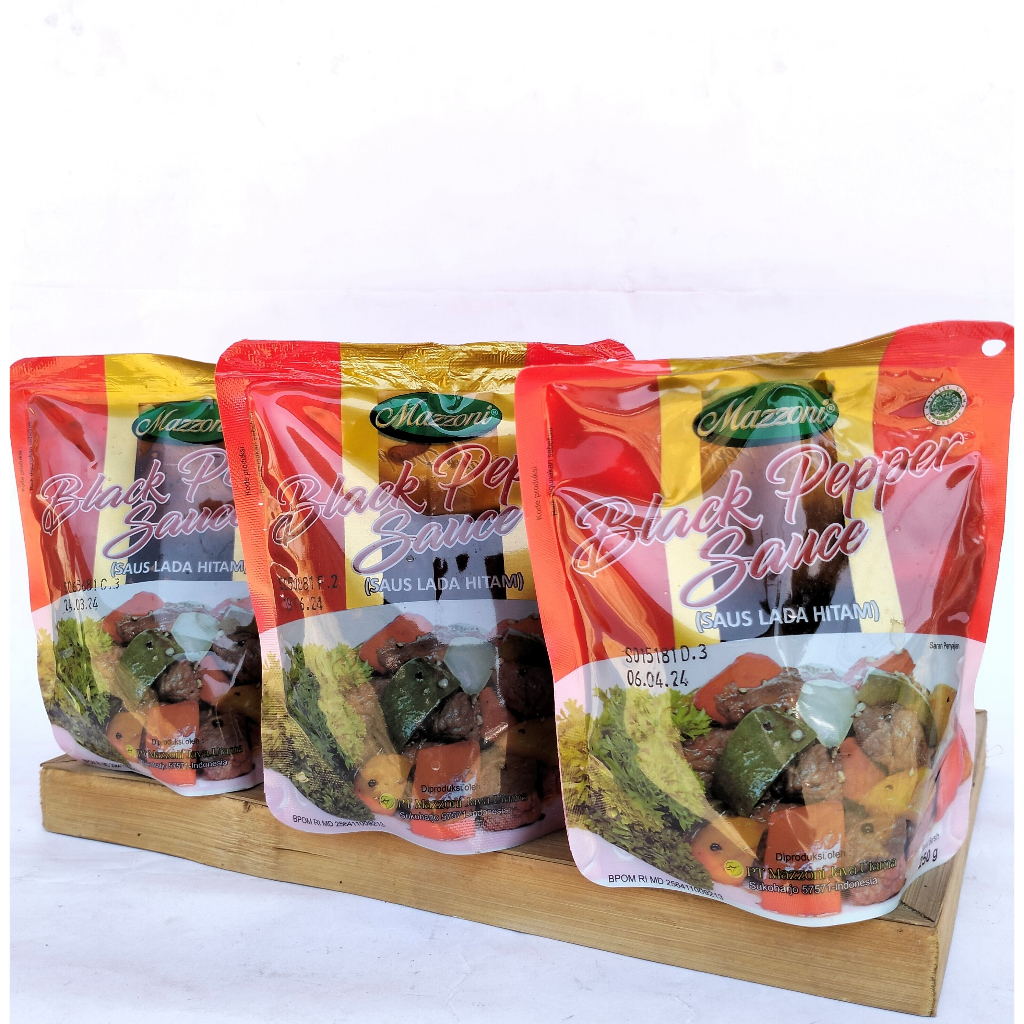 

Mazzoni Black Pepper 250 Gr Saus Lada Hitam Termurah