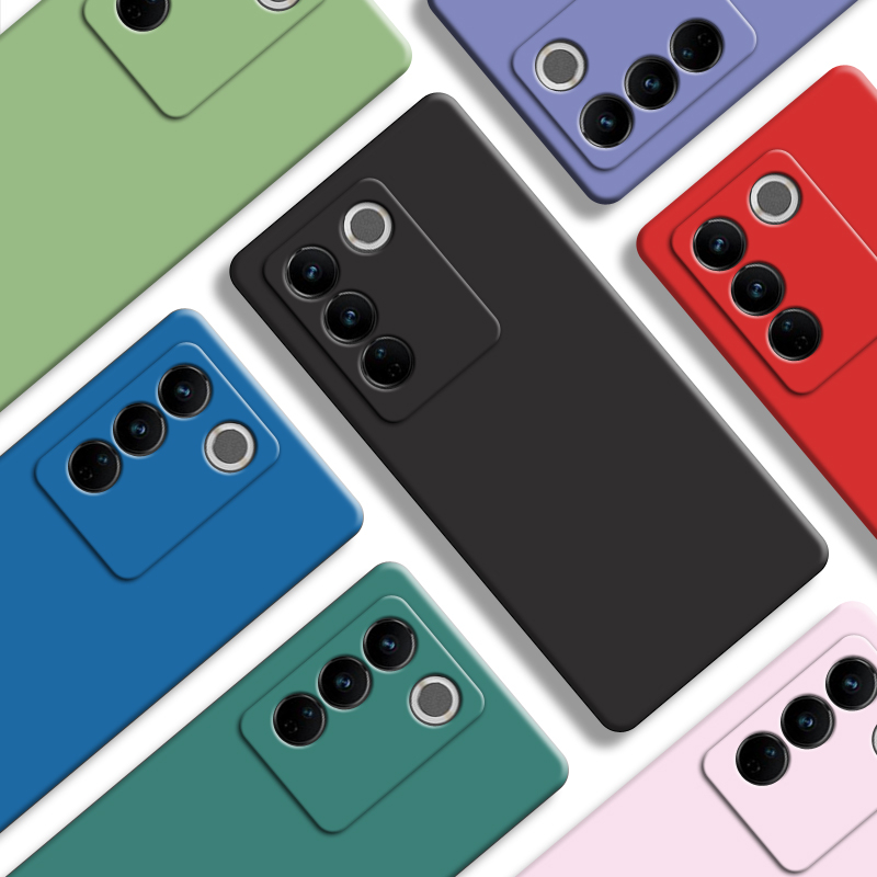 Vivo V27 5G - V27 Pro 5G Case Softcase MACARON CAMERA PROTECTION Case Casing Hp Vivo V27 5G - V27 PR