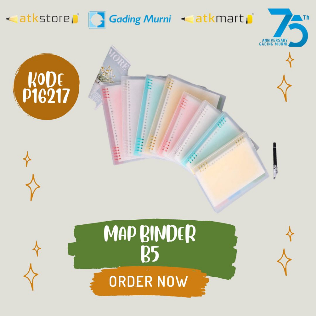 

MAP BINDER/MAP BINDER NOTE/BINDER NOTE FANCY/