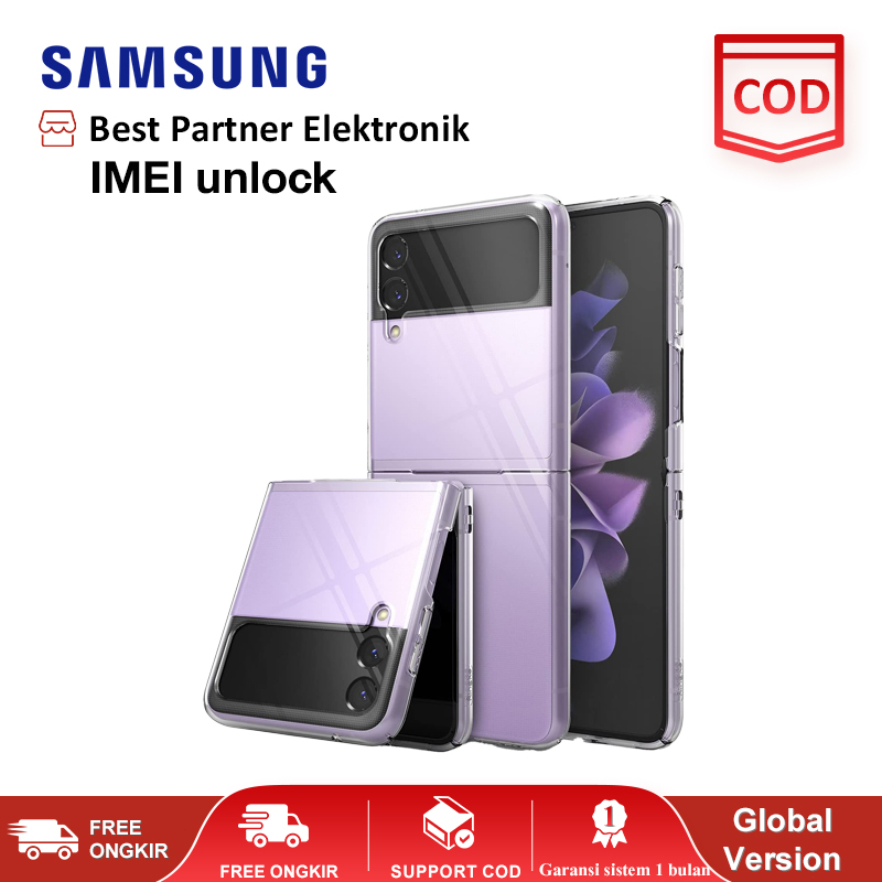 SAMSUNG GALAXY Z FLIP3 SEKEN MULUS 99% LIKE NEW - best