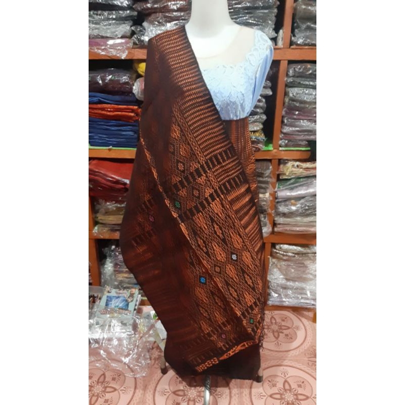 SONGKET TUMTUMAN MURAH SONGKET SARUNG SELENDANG TENUN BATAK MURAH BAHAN ROK PESTA BAWAHAN KEBAYA SON