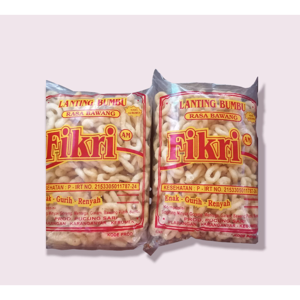 

Lanting Bumbu Fikri Rasa Bawang Khas Kebumen 200gr